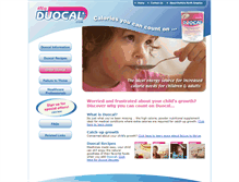 Tablet Screenshot of myduocal.com